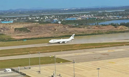 首批天津=大阪国际邮件航空运输圆满成功