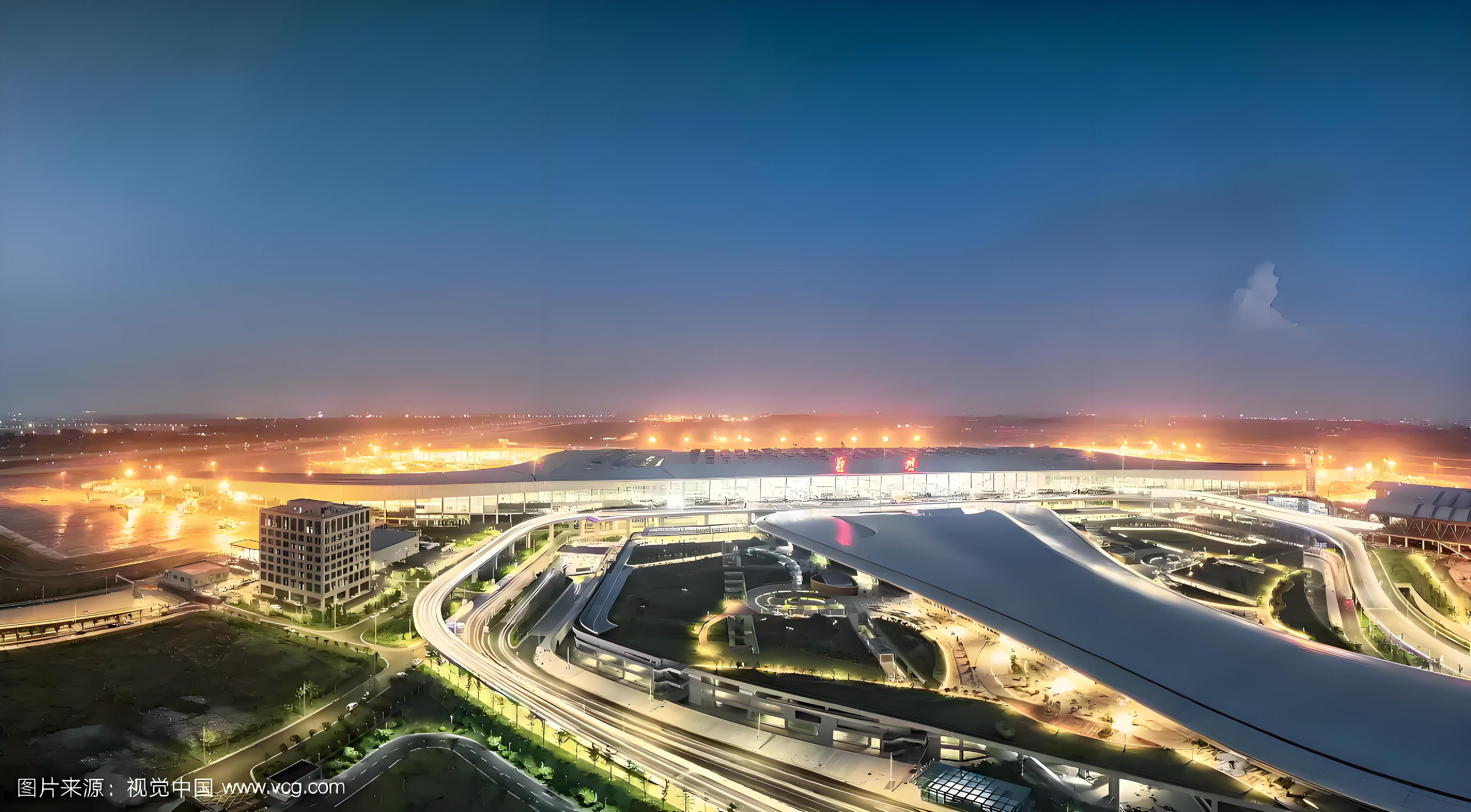 郑州航空快递：郑州新郑机场中原航空快递的空中走廊