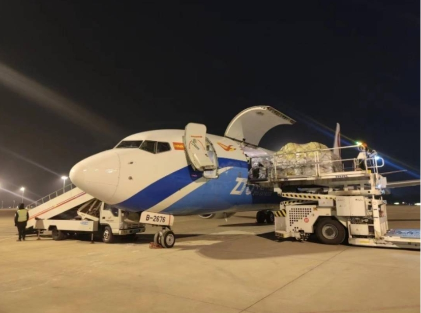 海航航空旗下天津货运航空开通郑州=大阪货运航线